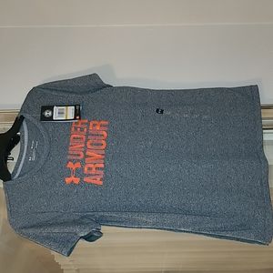 Under Armour grey t-shirt size S